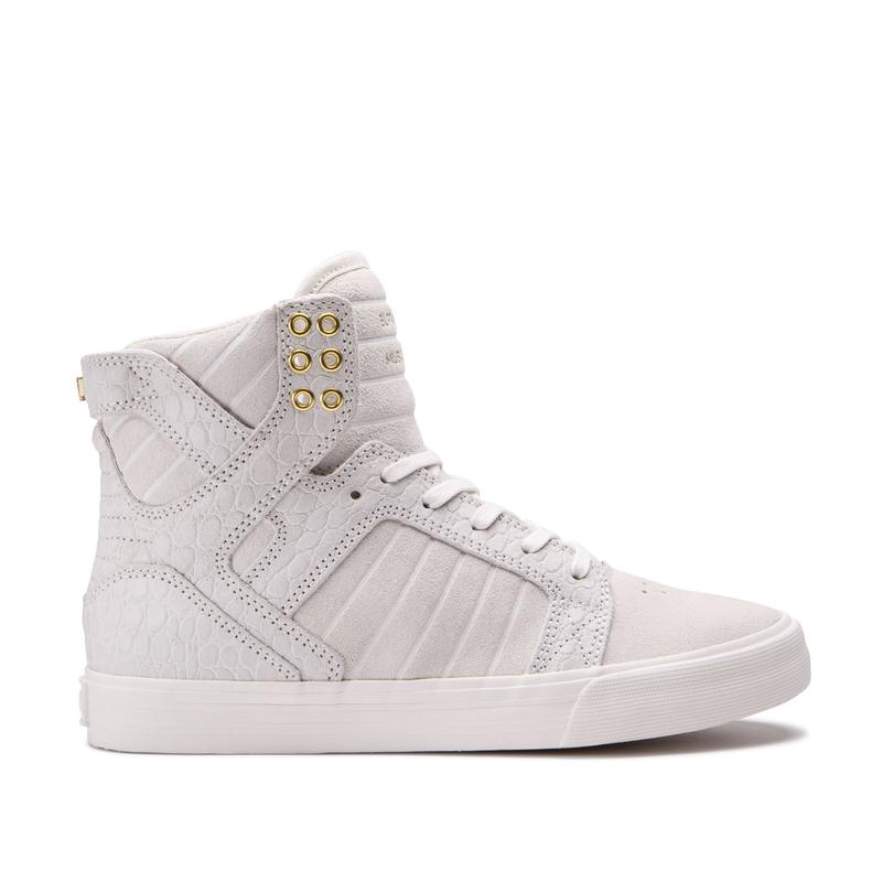 Zapatillas Altas Supra Argentina Mujer - SKYTOP Blancas (AMSHI-8369)